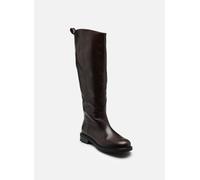 Vagabond Shoemakers Freya stivali da equitazione al ginocchio bassi in pelle marroni-Marrone 37