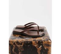 Vagabond Shoemakers - Izzy - Infradito in pelle color cioccolato-Marrone 38