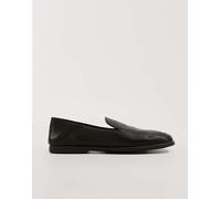 Vagabond Shoemakers - Sammie - Mocassini senza lacci in pelle neri con punta arrotondata-Nero 37