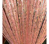 Vagasi 2 Tende 100 x 200 cm Pannelli divisori per interni Glitterata Tende per porta finestra Divisorio di Stanze