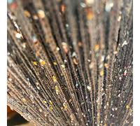 Vagasi 2 Tende 100 x 200 cm Pannelli divisori per interni Glitterata Tende per porta finestra Divisorio di Stanze