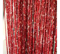 Vagasi 2 Tende 100 x 200 cm Pannelli divisori per interni Glitterata Tende per porta finestra Divisorio di Stanze