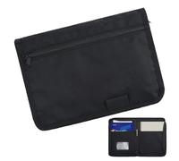 VAGCARS Portadocumenti per auto, organizer con tasche multiple e cerniera a tenuta completa, custodia in tessuto Oxford impermeabile per registrazione, assicurazione, manuale del proprietario e