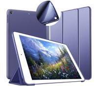 VAGHVEO Custodia per iPad 10,2 Pollici 2021 9a Generazione /8a Gen 2020/iPad 7a 2019 Sottile e Leggere Protezione Morbido TPU Soft Silicone Smart Cover Case Shell[Auto Svegliati/Sonno], Blu Marino