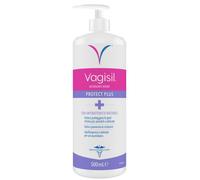 Vagisil Detergente Intimo Antibatterico Donna Protect Plus, Igiene Intima Quotidiana, Sapone Intimo Donna, Con Olio Di Neem E Tea Tree Oil, 500 ml