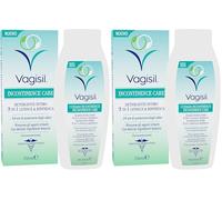 Vagisil Detergente Intimo Donna, Incontinenza Urinaria Donna, Igiene Intima, Sapone Intimo Donna, Con Estratti Di Camomilla, Calendula E Vitamina E, Per Uso Quotidiano, 250 ml (Confezione da 2)