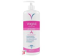 Vagisil Detergente Intimo Delicato pH Bilanciato, con GynoPrebiotic, 500 ml | Deterge delicatamente e aiuta a mantenere il pH fisiologico, con prebiotici naturali, per l'igiene intima quotidiana