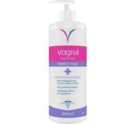 Vagisil Detergente Intimo Antibatterico Donna Protect Plus, Igiene Intima Quotidiana, Sapone Intimo Donna, Con Olio Di Neem E Tea Tree Oil, 500 ml