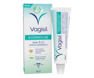 Vagisil incontinence care crema 2in1 lenisce & rinfresca 30 g