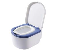 Vaglia portatile, allenamento antiscivolo Guardia spruzzata facile da pulire per la tazza di toilette Sicurezza e comfort pieghevoli, per bambini ragazze e ragazzi p Blue lake
