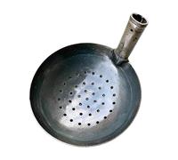 Vaglio Per Terriccio Resistente - Cucchiaio Dragante per Pietre | Badile per Rimozione Fanghiglia - per Giardino Fienile Fognatura Cortile Fattoria Paesaggio Pollinaio Scuola