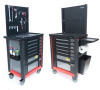 Vagone Attrezzi Carrello Riempito Con Strumento Cassetta Degli