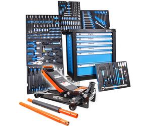 Vagone Attrezzi Incl. Werstattwagen 3T Jack Gabinetto di Strumento
