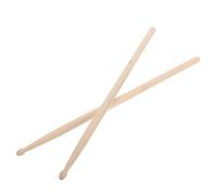 Vaguelly 1 Paio Di Bacchette Per Bambini Con Punta in Legno Per Principianti Bacchette A Percussione in Legno Di Noce Per Leducazione Musicale Della Banda Scolastica