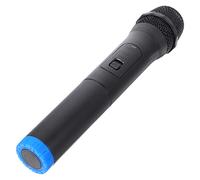Vaguelly 1 Pc Microfono Di Simulazione Costume Da Microfono Illuminare Cantare Insieme Microfono Fingi Di Giocare a Un Giocattolo Microfono Simulato Giocattoli Plastica Black
