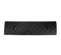 Vaguelly 1 Pezzi Rampa Carrabile Per Marciapiede in Plastica, Rampe Auto, per Sedie a Rotelle, Tosaerba Automatici Antiscivolo Gomma Da Cancellare Scooter, 46.50x12.50x3.00 cm