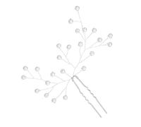 Vaguelly 1 Pz. Decorativi Accessori Per Per Le Donne Nuziale Spose Piccolo Forcina Nozze Mer A Forma Di Clip Per Venni Fermaglio Sposa u Forcine Silver Lega