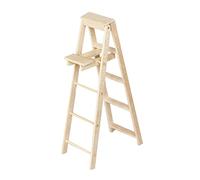 Vaguelly 1 Pz Della Scala in Legno Arredamento Casa Fai Da Te Scala Per Mini Casa Accessorio Per La Simulazione Della Mini Casa Scala Decorativa Mini Scala Di Legno