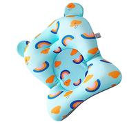 Vaguelly 1 Pz. Tappetino da bagno a sospensione vasche posto a sedere bandalette lovable imbottitura pouf the child new born kidle imbracatura per vasca da bagno lettino doccia tessuto Blue