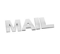 Vaguelly 1 Set Adesivi Alfabeto Resistente Alle Intemperie Adesivi Lettera Grandi Per Postale Decorazioni Minimaliste Per Esterni 4 Pezzi