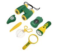 Vaguelly 1 Set Cacciatori Di Insetti Binoculare Per Bambini Scola Insetti Kit Di Esplorazione Della Natura Kit Natura Per Bambini Esplorazione All'aperto Per Minibinocolo Plastica