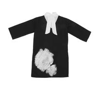 Vaguelly 1 set di costumi da giudice per bambini, ragazzi e ragazze - parrucca da giudice e avvocato per Halloween - vestito da gioco di ruolo in tribunale per feste di Halloween, travestimenti per il