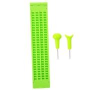 Vaguelly 1 Set Lavagna Braille con Punteruolo Kit per Scrittura Braille per Ciechi per Apprendimento e Aperto Facile Usare e Riutilizzabile