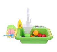 Vaguelly 1 Set Lavastoviglie Elettrica Educativo con Design Realistico per Sviluppare Abilità Sociali e Cognitive Sicuro e Riutilizzabile Adatto per Cucine e Giochi Ruolo