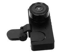 Vaguelly 1 Set registratore di guida dash cam senza fili telecamera sul cruscotto Monitor dell'auto dash cam dello specchietto retrovisore telecamera posteriore per camion plastica Nero