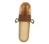 Vaguelly 1 Set Supplemento Di Cibo Giocattolo Da Creativo Succhietto Neonato Giocattolo Per La Del Alimentatore Di Cibo Fornitura Infantile Gel Di Silice Beige