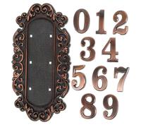 Vaguelly 1 Set Targa Decorativa per Porta Stile Vintage Insegna Elegante per Plaque Resistente con Design Perfetta per Ogni Ambientazione