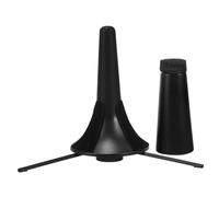 Vaguelly 1 Set Trombone Flauto Per Supporto Per Sassofono Strumenti Musica Portatile Clarinetto Supporto Per Flauto Portatile Leggio Portatile Bocchino Di Tromba Addominali Black