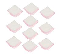 Vaguelly 10 Pezzi Asciugamano in Cotone Naturale Per Ragazzo Ragazza Salvietta Per Saliva Asciugamano Per Viso Leggero Asciugatura Rapida Biodegradabile Per Viso e Corpo