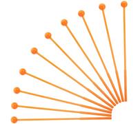 Vaguelly 10 Pezzi Bacchette per Strumenti Musicali Bacchette Maneggevoli per Insegnamento e Divertimento Colorazione Casual Sviluppo delle Abilità Pratiche per Piccoli