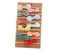 Vaguelly 10 pezzi Fasce Elastiche Neonata Design Orecchie Morbide Segni Copricapo Decorativo per Foto Feste e Cerimonie