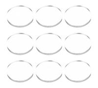 Vaguelly 10 pezzi Pad Ammortizzatori Autoadesivi per Vetri e Mobili in Protezione Superfici e Antiscivolo per Porte Armadio e Tavoli Trasparenti e Resistenti