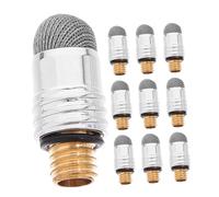 Vaguelly 10 Pezzi Punta Ricambio Stylus Conduttiva Threaded Punta Tonda per Penne Touch Screen Precisione e Durabilità per Uso