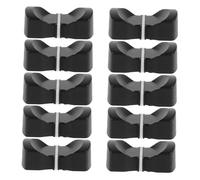 Vaguelly 10 Pezzi Tappo Manopola Fader Slider in Plastica 4mm per Mixer Console Audio Controllo Volume Accessori Miscelatore Compatto Uso Professionale Studio Registrazione