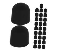 Vaguelly 100 Pezzi Punte di Ricambio in Silicone per Penna Capacitiva Testine Morbide Resistenti e Precise Compatibili con Tablet Smartphone e Laptop Touchscreen Punta per Penna Touchscreen