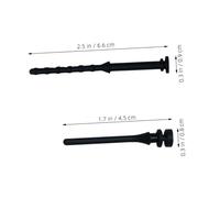Vaguelly 100 Pezzi Rubber Fan Mounting Pins For Pc Cooling Systems Vibration Shockproof Pins For Noise Reduction Easy Installation And Radiators