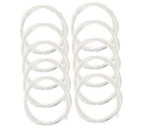 Vaguelly 10confezioni Corde Per Chitarra Nylon Con Rivestimento Elettroplaccato Corde Per Chitarra Folk Suoni Potenti e Chiari
