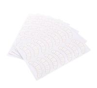 Vaguelly 10fogli Nastro Adesivo Per Ciglia Scala Graduata Per Extension Ciglia Cuscinetti Per Mappatura Adesivi Per Isolamento Occhi Per Studenti e Professionisti