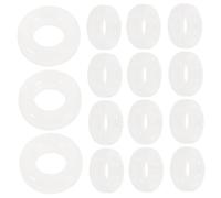 Vaguelly 10paia of Silicone Anti-slip Temple Tips for Glasses Comfortable Retainers Semi-transparent for Kids and Adults