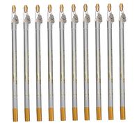 Vaguelly 10pezzi Eyeliner Con Temperino Integrato Matite Per Sopracciglia Strumento Cosmetico Lunga Tenuta Per Viaggi e Quotidiano