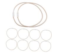 Vaguelly 10pezzi Fasce Elastiche per Clip di Serraggio di Ricambio per Supporto Antiurto Anello in Gomma per Microfono Assorbimento Vibrazioni
