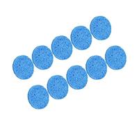 Vaguelly 10pezzi Spugne Struccanti Legno Puff Per Rimozione Makeup Blu Spugne Per Per e Detersione Profonda