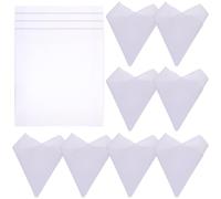 Vaguelly 12 Pezzi Asciugamano Antisudore in Cotone Naturale, Cuscinetto Isolante Posteriore Assorbente, Panno la Schiena Morbido e Traspirante, per Giochi e Sonno