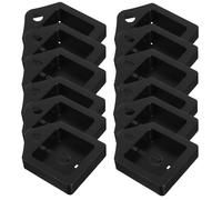 Vaguelly 12 Pezzi Copri Meccanismo Orologio Parete in Plastica Protettiva Retro Compatibile con Meccanismi Orologi Quarzo Copertura Antipolvere per Riparazioni DIY Adatta Casa e Ufficio