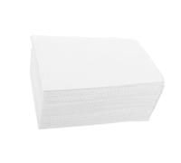 Vaguelly 125 Pezzi guarnizione di pulizia Tavolo per unghie usa e getta asciugamani per manicure pad di carta usa e getta bavaglini di carta copritavolo pad pulito polpa di legno bianca