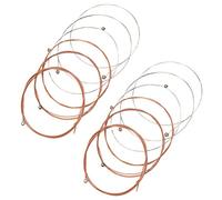 Vaguelly 12pezzi Per Chitarra Set Sostituzione Per Folk e Facile Usare e Duraturo